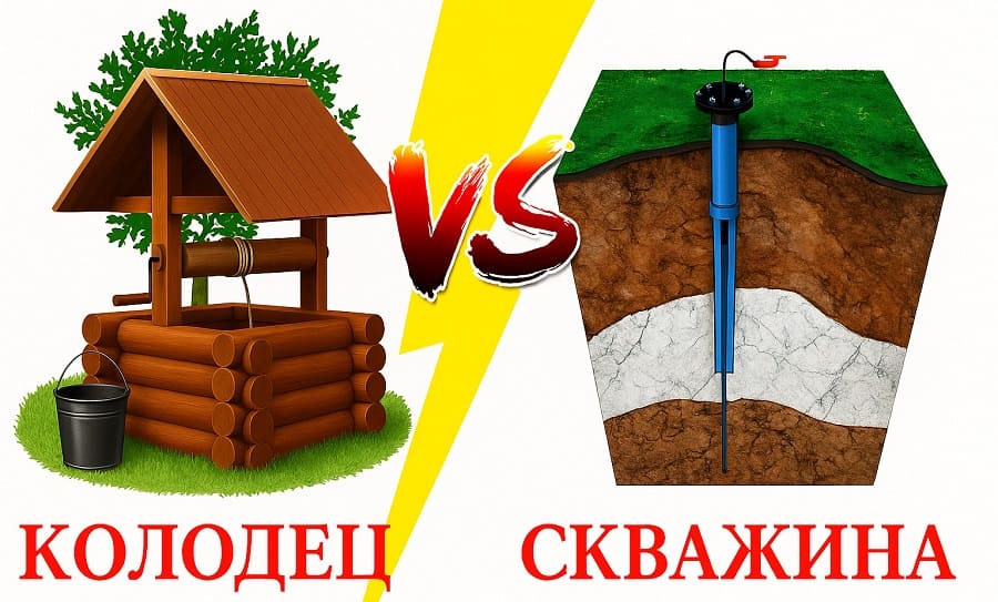 Что лучше: колодец или абиссинская скважина